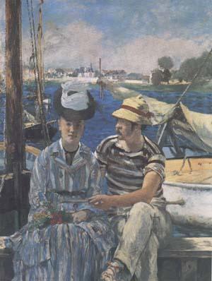 Edouard Manet Argenteuil (The Boating Party) (mk09) Germany oil painting art